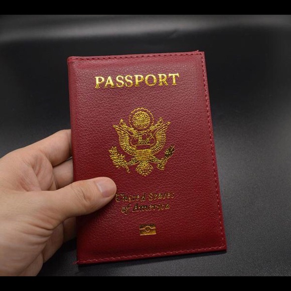 Other Red Passport Cover New Poshmark